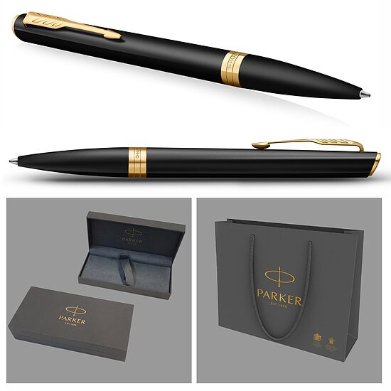 PARKER MERIDIAN (matēta) PR2231403-DK-DD ar gravējumu