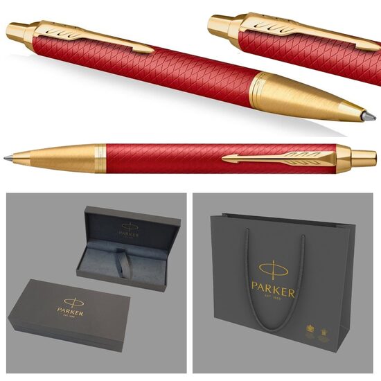 Parker IM Premium PR2143644-DK-DD ar gravējumu