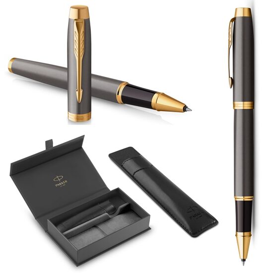 Parker IM Core Grey PR2213778-K-DD ar gravējumu