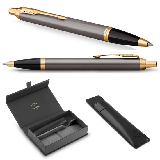 Parker IM Core GT grey PR2214613-K-DD ar gravējumu