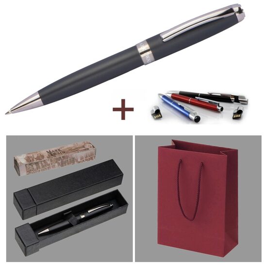 Metāla pildspalva Mark Twain MC1385503-DD ar gravējumu