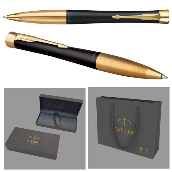 PARKER URBAN MUTED BLACK GT PR2143640N-DK-DD ar gravējumu