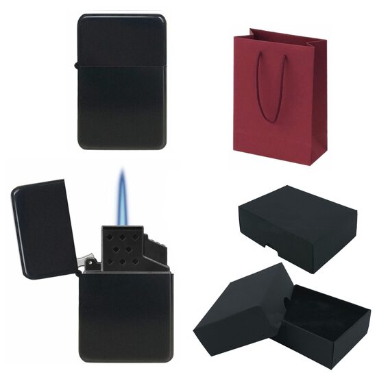 Šķiltava ZORR-DK-Melna ar gravējumu