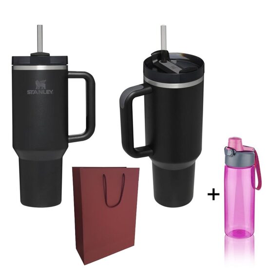 Stanley Quencher ūdens krūze 1200 ml ar gravējumu + dāvana