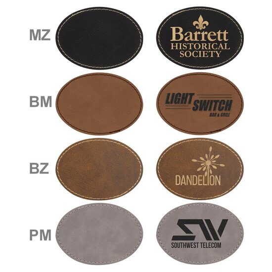 Uzšuves 89x56mm ar gravējumu