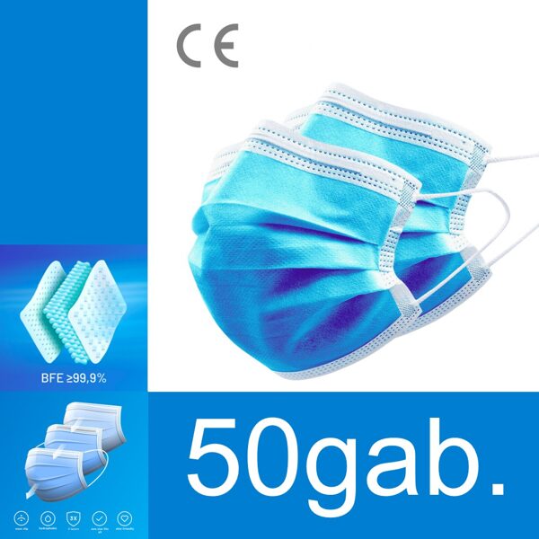 Medicīnas maskas COL-MED14683-DD (50gab.)